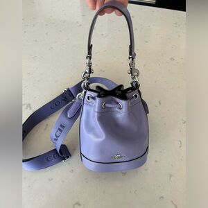 Coach mini bucket bag
